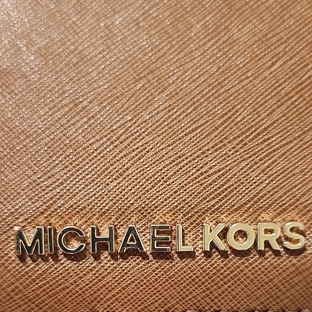 Michael Kors Brown Leather Wallet - Picture 2 of 10
